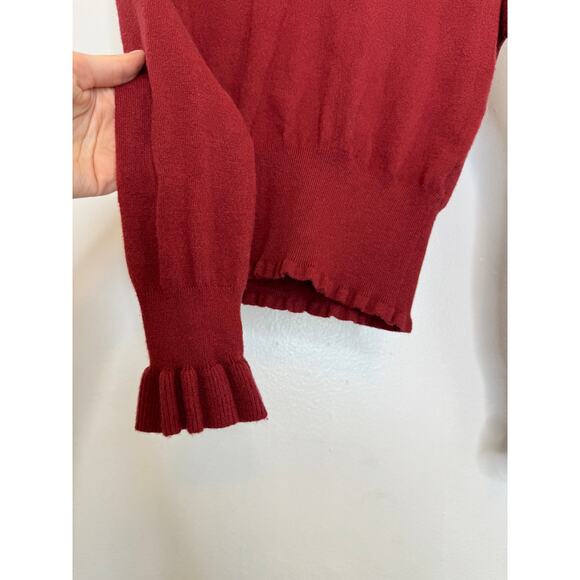 Stitches & Stripes Steffi Pullover - Revolve Small Red Sweater - Picture 5 of 8